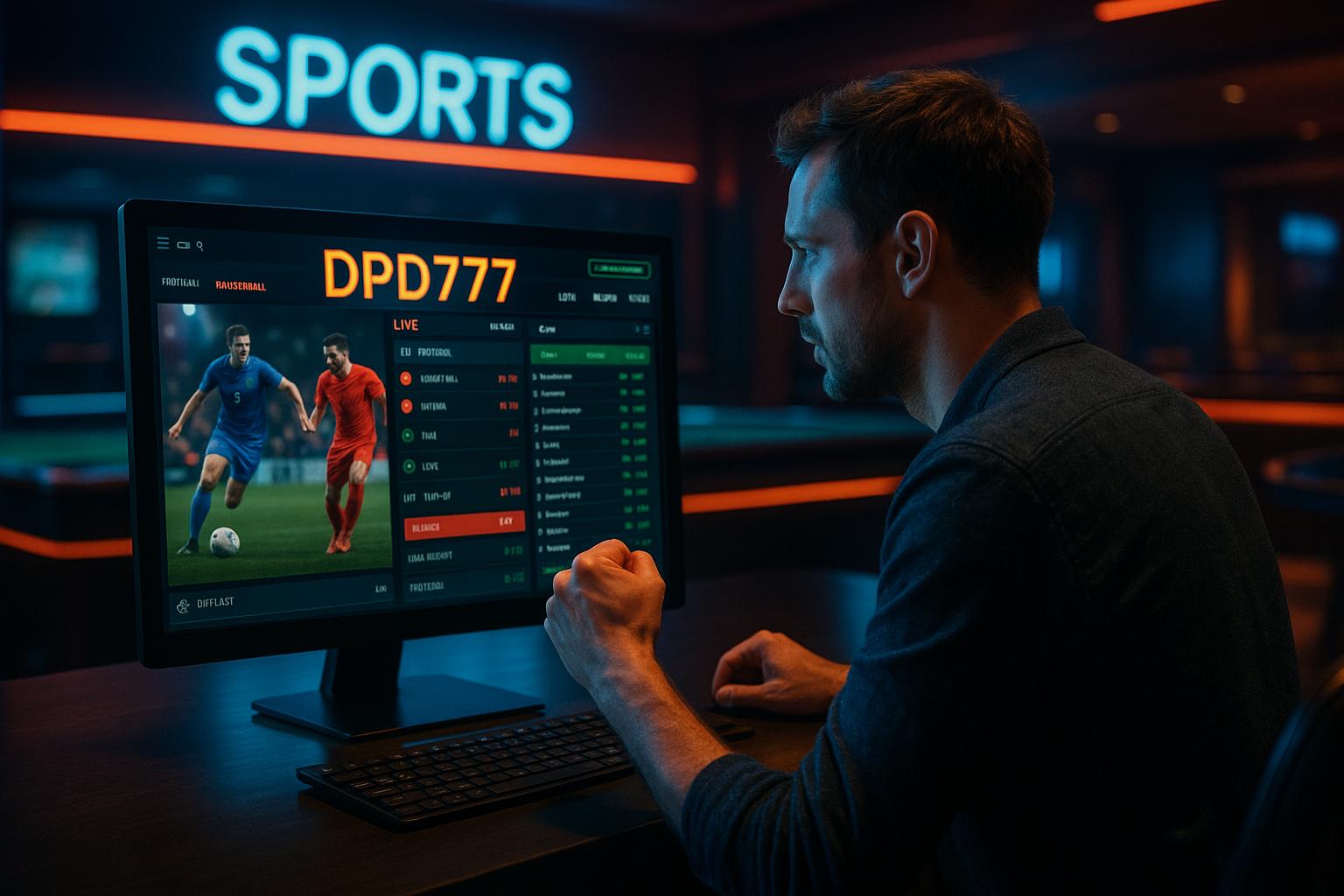 Apostas esportivas no cassino online DPD777