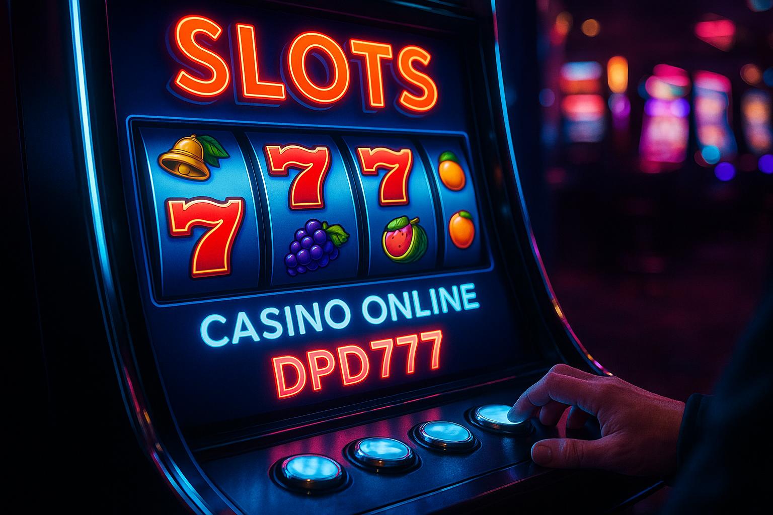 Explore o mundo das slot machines no DPD777 Casino